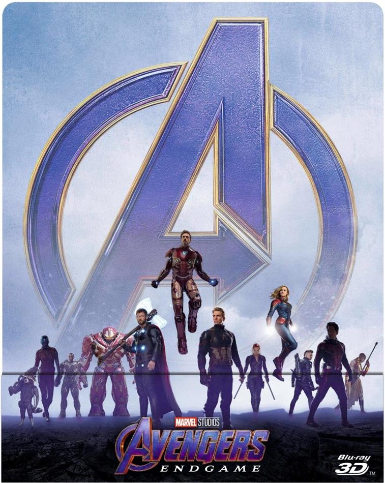 Avengers 4 - Endgame (2019) Édition Limitée, Steelbook, Blu-ray 3D + 2 Blu-ray