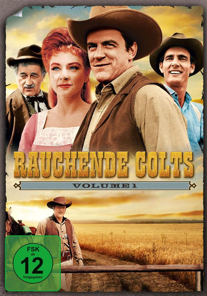 Rauchende Colts - Volume 1 s/w, 7 DVDs