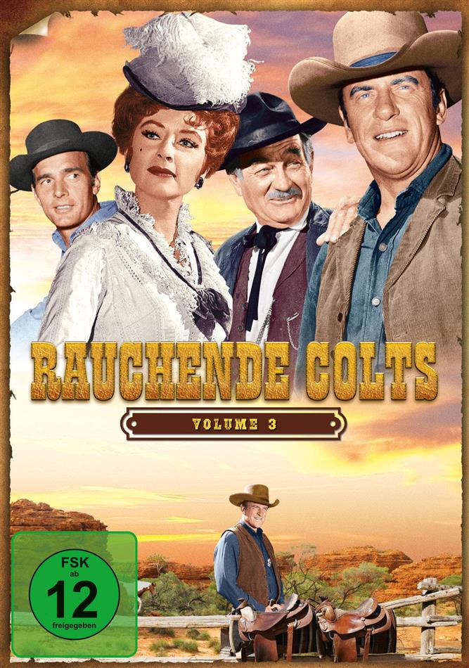 Rauchende Colts - Volume 3 s/w, 7 DVDs