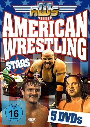 American Wrestling Stars 5 DVDs