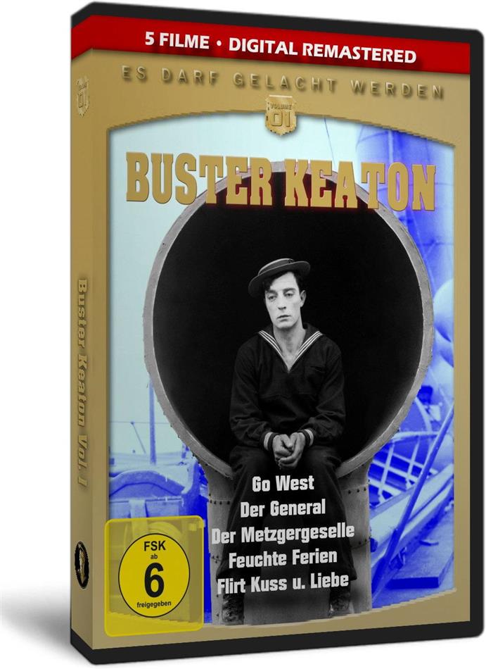 Buster Keaton - Es darf gelacht werden - 5 Filme Digital Remastered