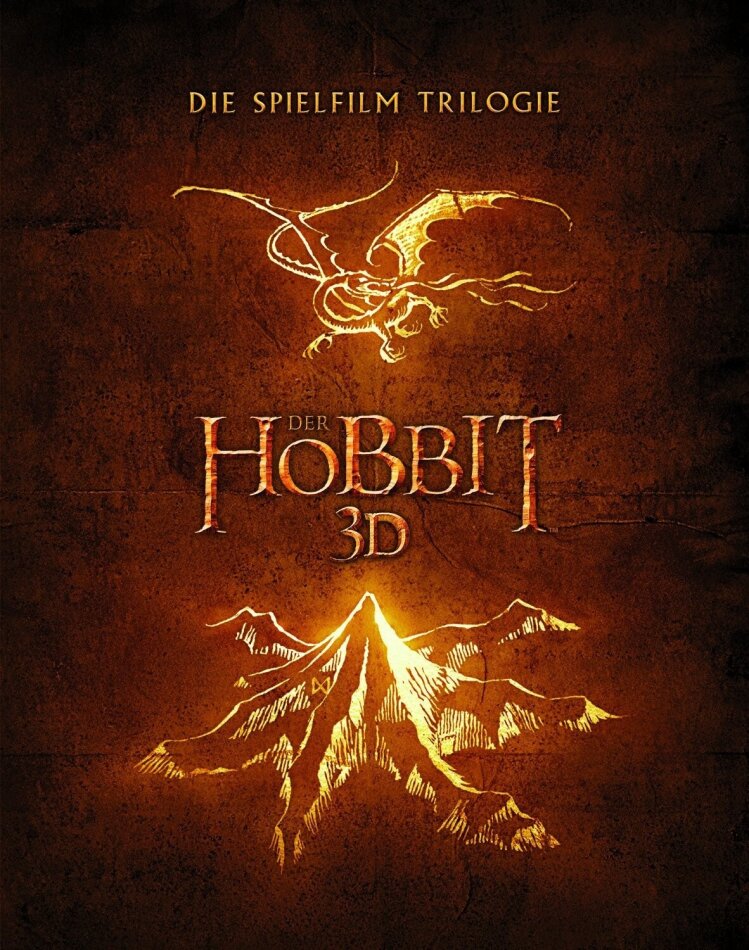 Der Hobbit - Trilogie (Steelbook + Bilbo's Journal) 6 Blu-ray 3D + 6 Blu-rays