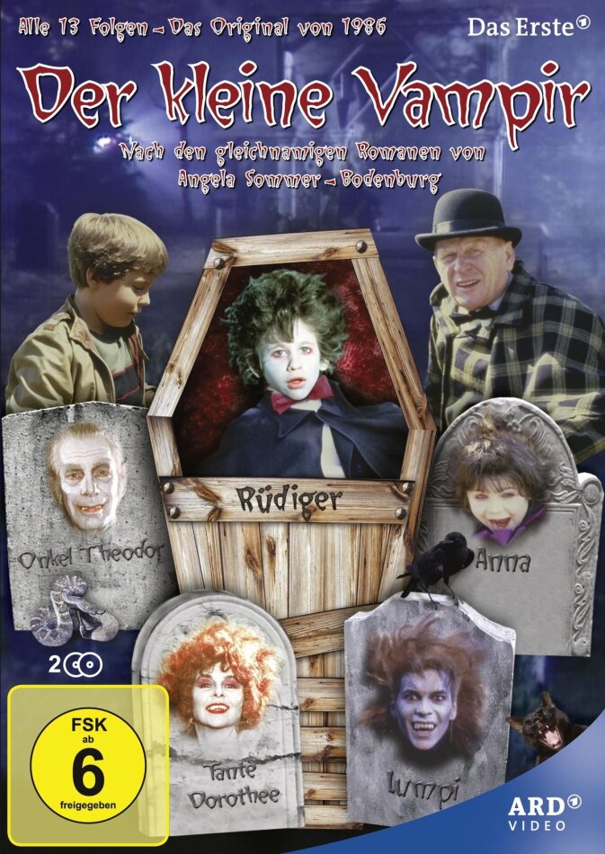 Der kleine Vampir - Alle 13 Folgen 2 DVDs