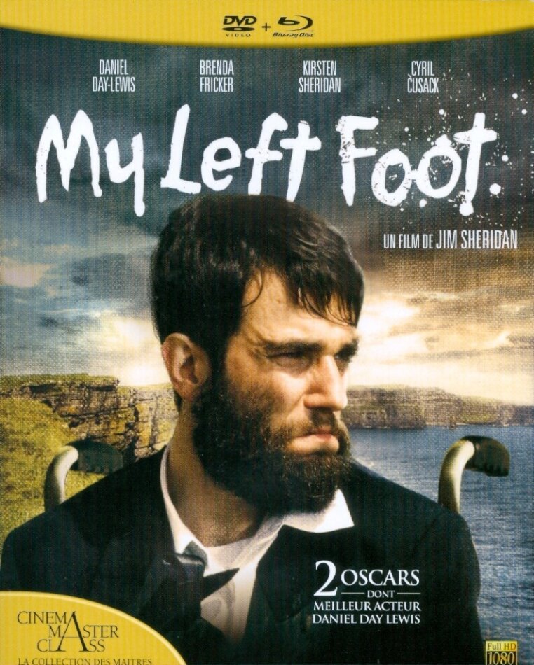 My Left Foot (1989) Blu-ray + DVD