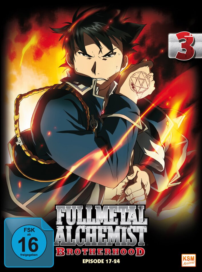 Fullmetal Alchemist: Brotherhood - Vol. 3 - Epispode 17-24 2 DVDs