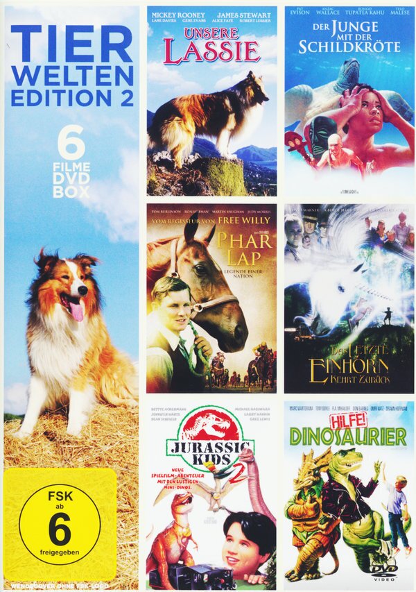 Tierwelten Edition 2 - 6 Filme 2 DVDs