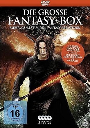 Die grosse Fantasy-Box - Blue Moon / Krieger des Lichtes / The One Warrior 3 DVDs