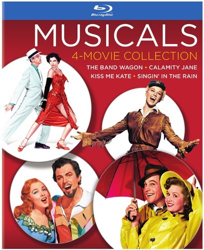 Musicals 4-Movie Collection - The Band Wagon / Calamity Jane / Kiss Me Kate / Singin' in the Rain 4 Blu-rays