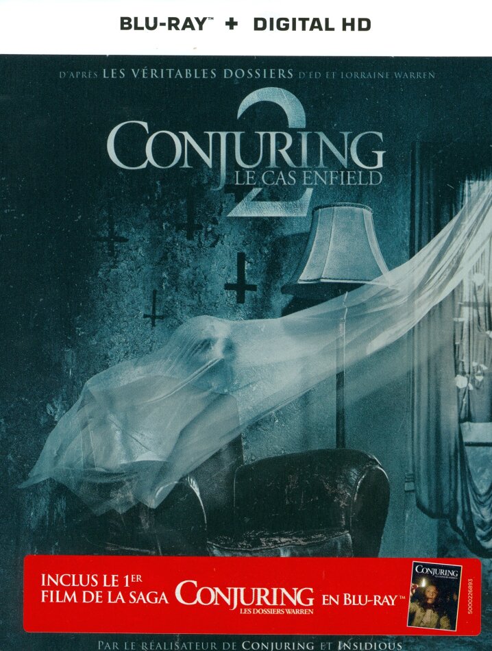 Conjuring 2 - Le cas Enfield (2016) Steelbook, 2 Blu-ray
