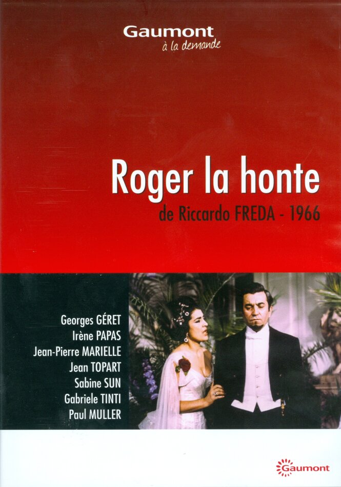 Roger la honte (1966) Collection Gaumont à la demande