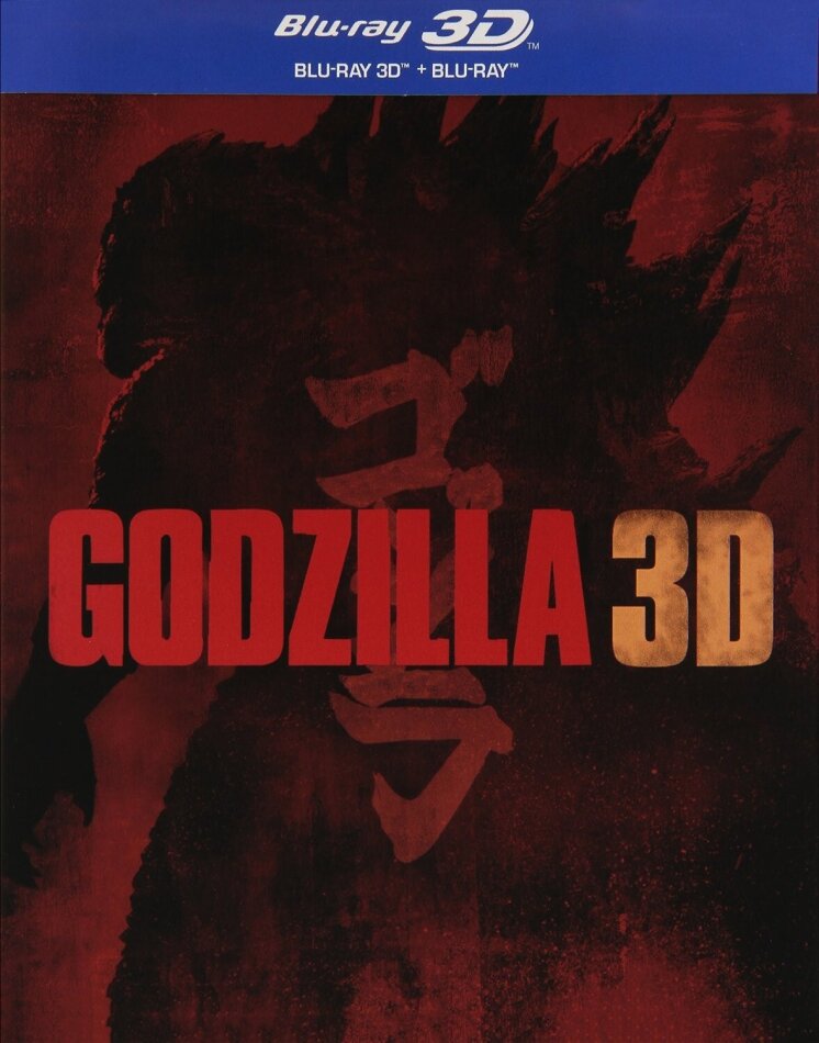 Godzilla (2014) Steelbook, Blu-ray 3D + Blu-ray