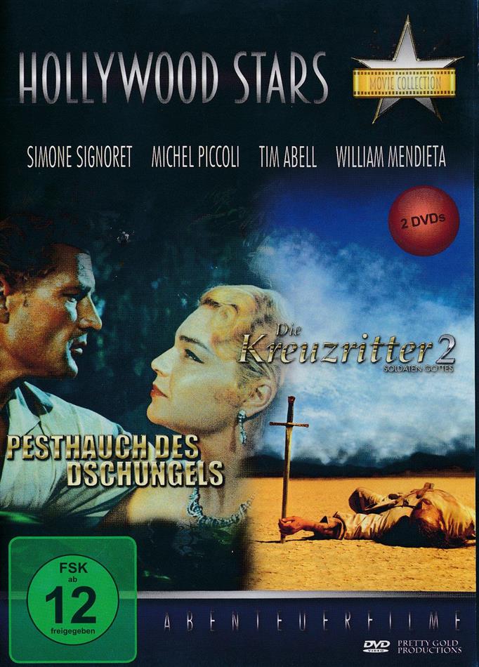 Pesthauch des Dschungels / Kreuzritter 2 - Abenteuerfilme Hollywood Stars Movie Collection, 2 DVDs