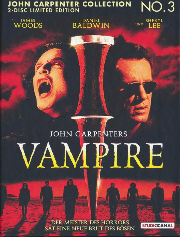 John Carpenters Vampire (1998) (1998) Cover B, Limited Edition, Mediabook, Uncut, Blu-ray + DVD