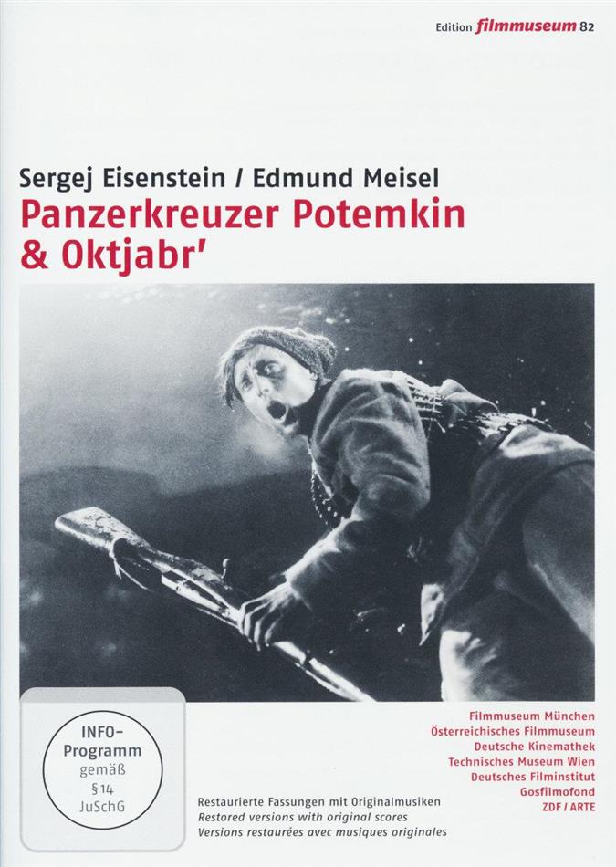 Panzerkreuzer Potemkin & Oktjabr' s/w, 2 DVDs