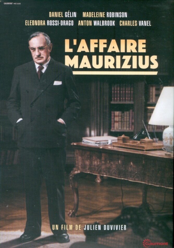 L'affaire Maurizius (1954) Collection Gaumont Classiques, s/w