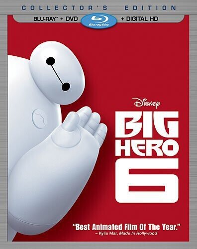 Big Hero 6 (2014) Blu-ray + DVD