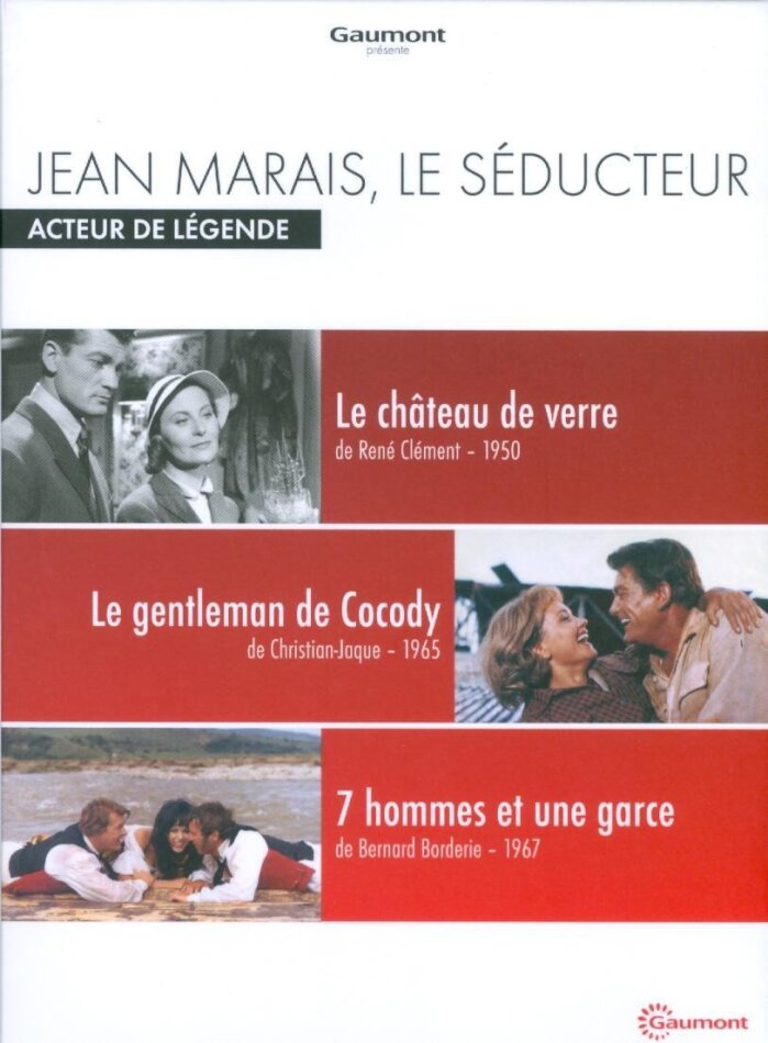 Jean Marais, le seducteur - (Acteur de légende) (2014) 3 DVD