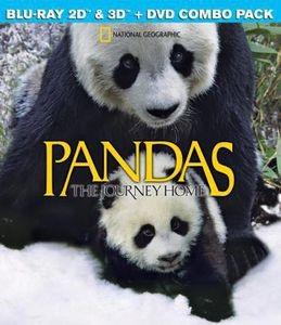 National Geographic - Pandas: The Journey Home 3D Blu-ray 3D (+2D) + Blu-ray + DVD