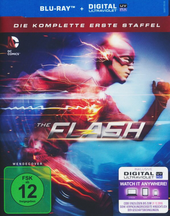 The Flash - Staffel 1 4 Blu-rays