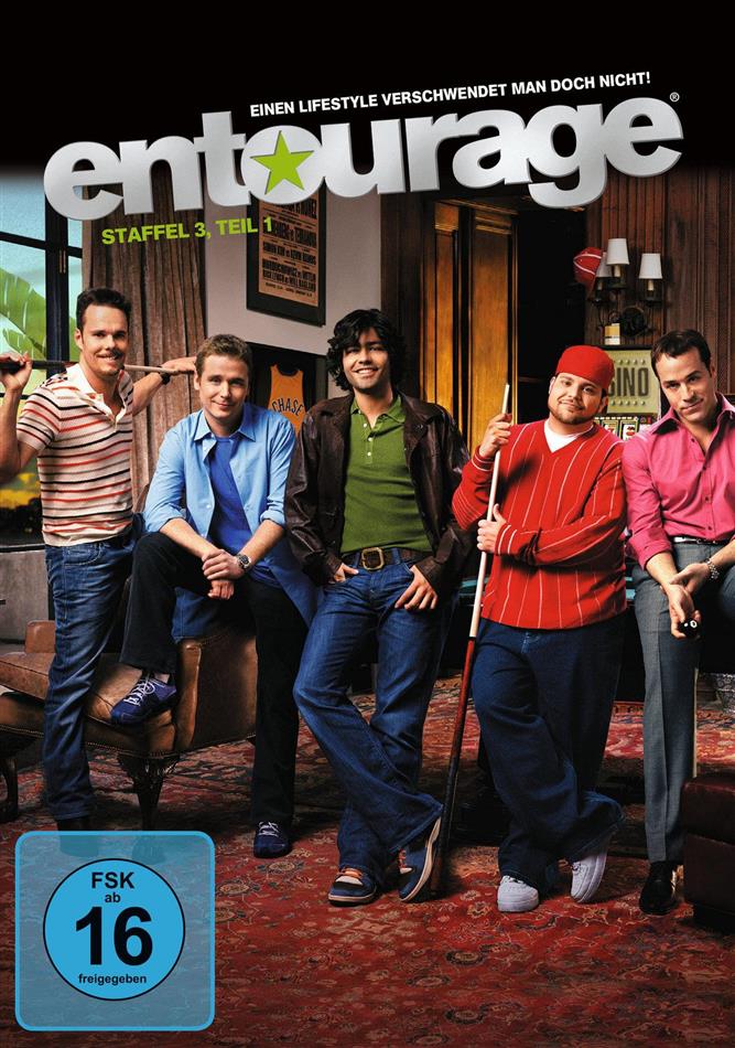 Entourage - Staffel 3.1 3 DVDs