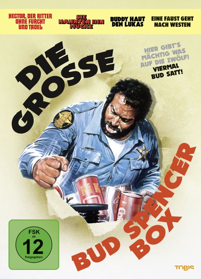 Die grosse Bud Spencer Box 4 DVDs
