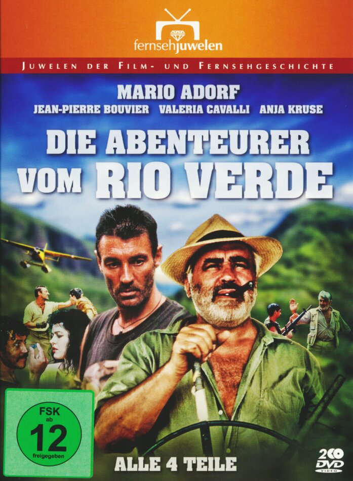 Die Abenteurer vom Rio Verde - Alle 4 Teile Fernsehjuwelen, 2 DVDs
