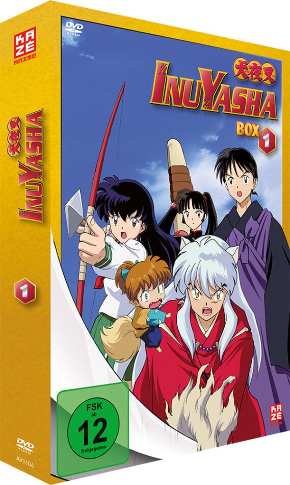 InuYasha - Box 1 Neuauflage, 7 DVDs