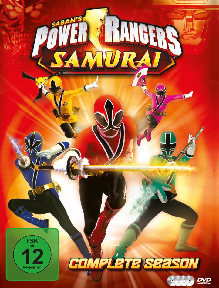 Power Rangers - Samurai - Staffel 18 - Complete Season 4 DVDs