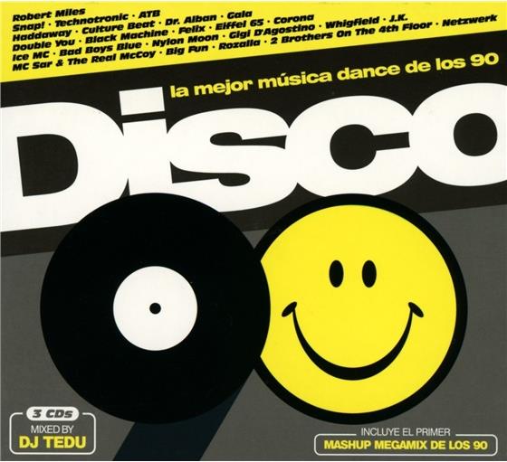 Disco 90 - Various 2015 3 CDs