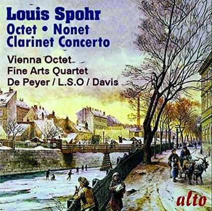 Vienna Octet, Louis Spohr (1784-1859), Sir Colin Davis, Gervase de Peyer, The London Symphony Orchestra, &hellip; - Octet - Clarinet Concerto 1 - Nonet