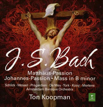 Johann Sebastian Bach (1685-1750) & Ton Koopman - Matth&auml;us- Und Johannes-Passion,Mass In B Minor (7 CDs)