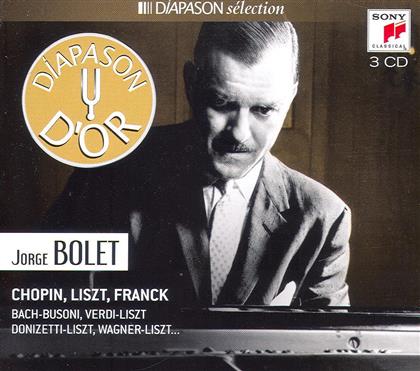 Fr&eacute;d&eacute;ric Chopin (1810-1849), Franz Liszt (1811-1886), C&eacute;sar Franck (1822-1890) & Jorge Bolet - La S&eacute;lection Diapason (3 CDs)