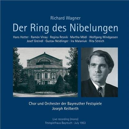 Martha M&ouml;dl, Hans Hotter, Ramon Vinay, Regina Resnik, &hellip; - Der Ring Des Nibelungen - Liverecording Mono, Festspielhaus Bayreuth, Juli 1953 (12 CD)