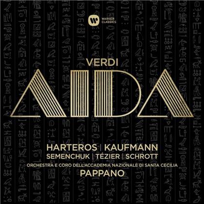 Giuseppe Verdi (1813-1901), Sir Antonio Pappano, Anja Harteros & Jonas Kaufmann - Aida (3 CD)