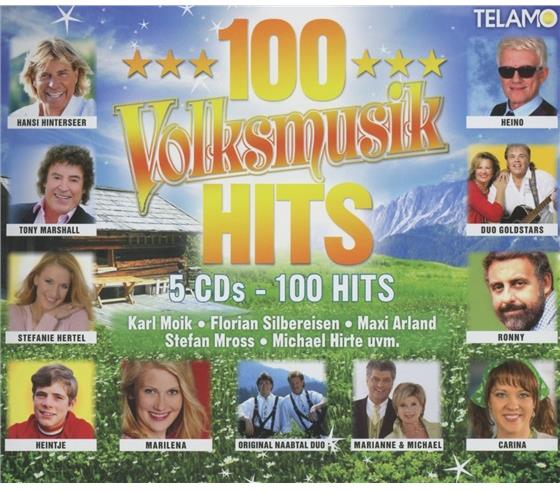 100 Volksmusik Hits - Various - Boxset 5 CDs