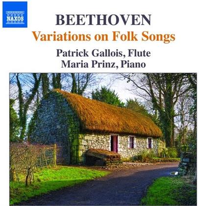 Gallois, Prinz & Ludwig van Beethoven (1770-1827) - Volkslied-Variationen