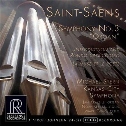 Camille Saint-Sa&euml;ns (1835-1921), Michael Stern, Noah Geller, Mark Gibbs, Kraybill Jan, &hellip; - Symphony No.3 "Organ" - Reference Recordings - A "Prof" Johnson 24-Bit HDCD Recording