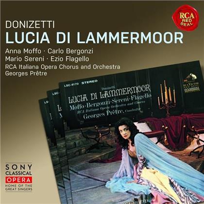 Gaetano Donizetti (1797-1848), Georg Pr&ecirc;tre, Anna Moffo & Carlo Bergonzi - Lucia Di Lammermoor (Remastered, 2 CDs)