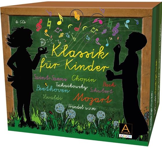 Wolfgang Amadeus Mozart (1756-1791), Antonio Vivaldi (1678-1741) & Ludwig van Beethoven (1770-1827) - Klassik Für Kinder Box 6 CD