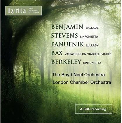 Arthur Benjamin (1893-1960), Bernard Stevens, Andrzej Panufnik (1914-1991), Arnold Bax (1883-1953), Berkeley Lennox, &hellip; - Ballade, Sinfonietta, Lullaby, Variations on Gabriel Faur&eacute;, Sinfonietta