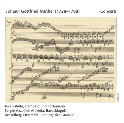 Johann Gottfried M&uuml;thel (1728-1788), Ilse Grudule, Sergio Azzolini, Ai Ikeda, Ieva Saliete, &hellip; - Konzerte f&uuml;r Cembalo und Fagott (2 CDs)