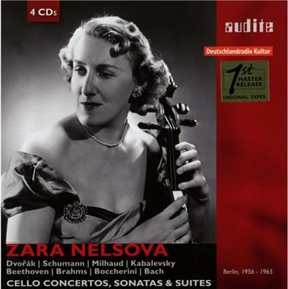 Zara Nelsova - Werke F&uuml;r Cello (4 CDs)