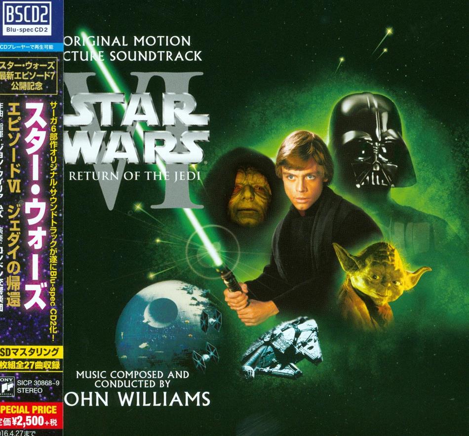 John Williams (*1932) (Komponist/Dirigent) - Episode 6 - Return Of The Jedi Japan Edition, 2 CDs