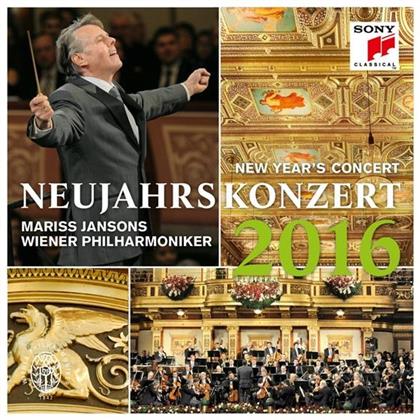 Wiener Philharmoniker & Mariss Jansons - Neujahrskonzert 2016 - New Year's Concert 2016 (2 CD)