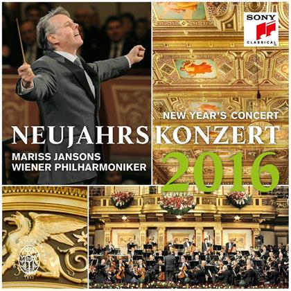 Wiener Philharmoniker & Mariss Jansons - Neujahrskonzert 2016 - New Year's Concert 2016 (International Version, 2 CD)