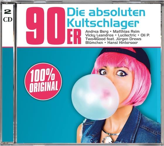 90er - Die Absoluten Kultschlager 2 CDs