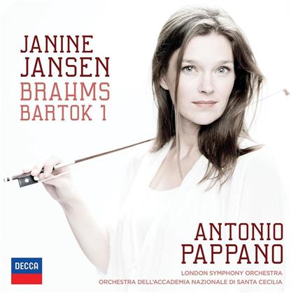 B&eacute;la Bart&oacute;k (1881-1945), Johannes Brahms (1833-1897), Sir Antonio Pappano & Janine Jansen - Violin Concertos