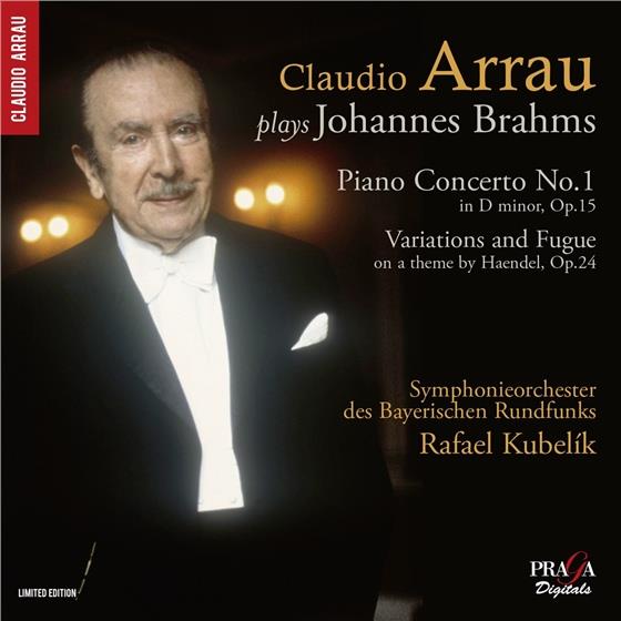 Johannes Brahms (1833-1897), Rafael Kubelik, Claudio Arrau & Symphonieorchester des Bayerischen Rundfunks - Piano Concerto No.1/ Variations And Fugue On A Theme By Haendel op. 24 Édition Limitée, SACD