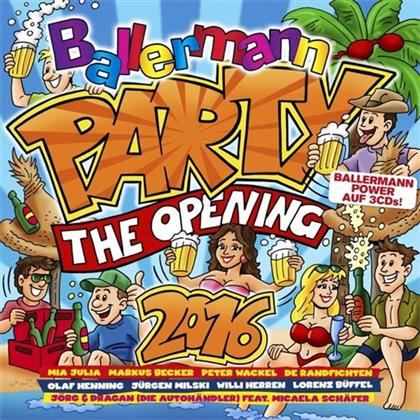 Ballermann Party - The Opening 2016 (3 CDs)