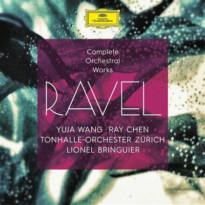 Ray Chen, Maurice Ravel (1875-1937), Lionel Bringuier, Yuja Wang & Tonhalle Orchester Z&uuml;rich - Complete Orchestra (4 CD)